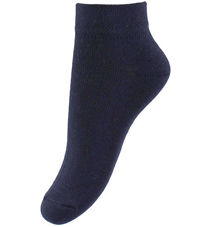 Fuzzies Ankle Socks - 5-Pack - Navy