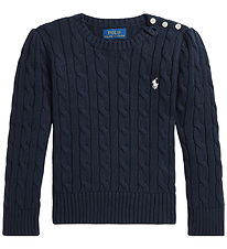 Polo Ralph Lauren Tröja - Stickad - Marinblå