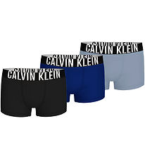 Calvin Klein Boxershorts - 3-pack - Blekt denim/Fetblå/Black