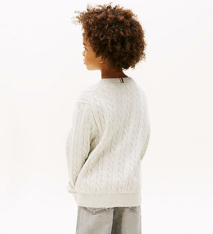 Tommy Hilfiger Blouse - Knitted - Grey Melange