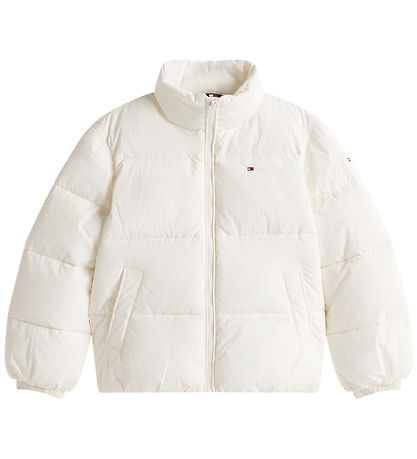 Tommy Hilfiger Puffer Jacket - Flag - Ivory Silk