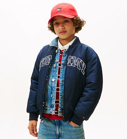 Tommy Hilfiger Puffer Jacket - Reversible - Dark Night Navy