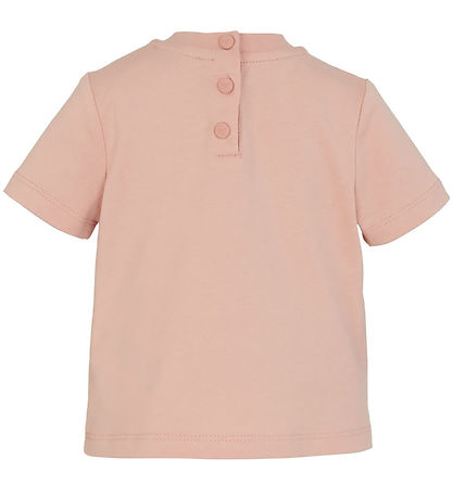 Emporio Armani T-Shirt - Mahogany Rose m. Strickerei