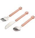 Couverts Liewood - Tove - Peach/Pale Toscane Multi Mix