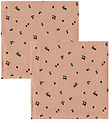 Liewood Muslin Cloths - Muslin - 2-Pack - Lewis - Mini Berry/Pal