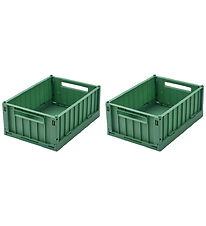Liewood Foldable Box - Small - Weston - 2-Pack - Dusty Ivy
