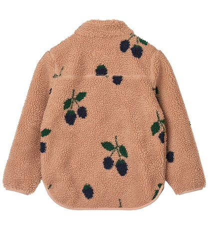 Liewood Fleece Jacket - Nolan - Berry/Pale Tuscany