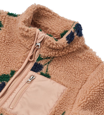 Liewood Fleece Jacket - Nolan - Berry/Pale Tuscany