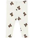 The New Siblings Leggings - Rib - TnsbPaulo - Cloud Dancer w. Ba