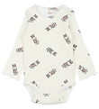 The New Siblings Bodysuit l/s - Rib - TnsbPippa - Cloud Dancer w