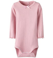 Name It Body l/ä - Rib - NbfKaylina - Blekt Mauve