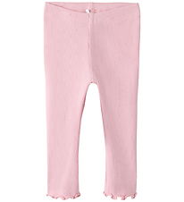 Name It Leggings - Rib - NbfKaylina - Blekt Mauve