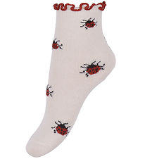 Lil' Atelier Socks - NmfDarlene - Silver Peony