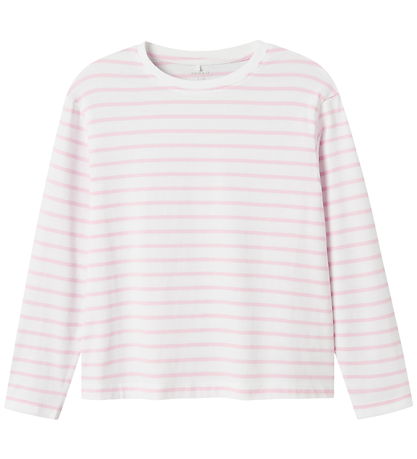 Name It Blouse - NkfLeslie - Sweet Dreams/Bright White w. Stripe