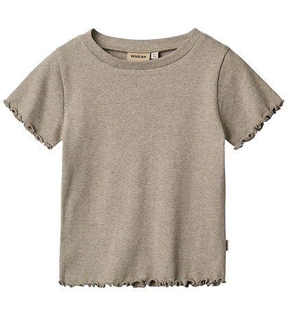 Wheat T-Shirt - Rib - Alicia - Grindmelange