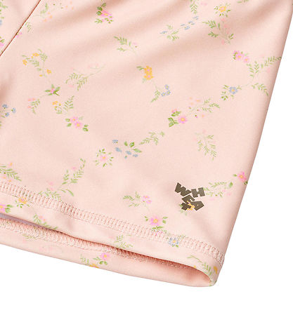 Wheat Badehose - UV40+ - Niki - Powder Karierte Blumen