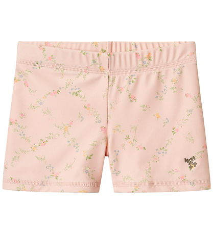 Wheat Badehose - UV40+ - Niki - Powder Karierte Blumen