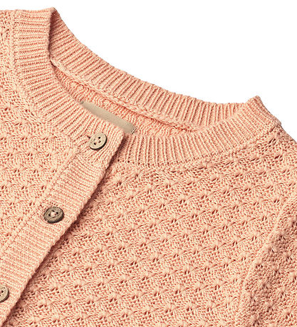 Wheat Cardigan - Knitted - Magnella - Pink Sand
