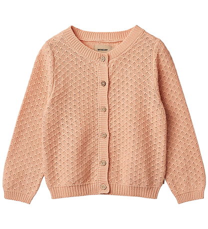 Wheat Cardigan - Knitted - Magnella - Pink Sand