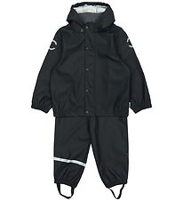 Mikk-Line Regntøy m. Seler - PU - Dark Navy