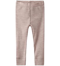 Name It Leggings - Rib - Noos - NbnWax - Shadow Grå