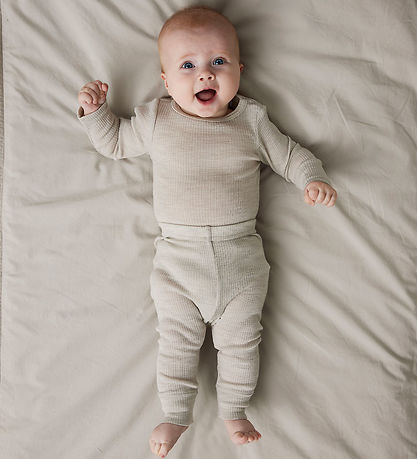 Body m/l Name It - Laine - Rib - Noos - NbnWax - Nacré Cloud
