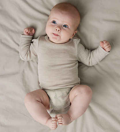 Body m/l Name It - Laine - Rib - Noos - NbnWax - Nacré Cloud