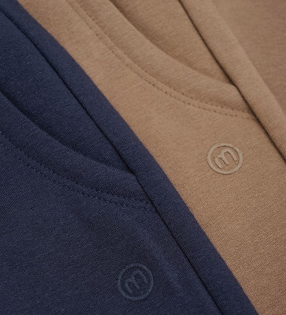 Minymo Sweatpants - 2-Pack - Parisian Night