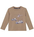 Minymo Blouse - Caribou w. Print