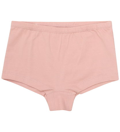 Minymo Underwear - 2-Pack - Sandshell/Pink w. Flowers