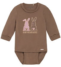 Minymo Bodysuit l/s - Caribou