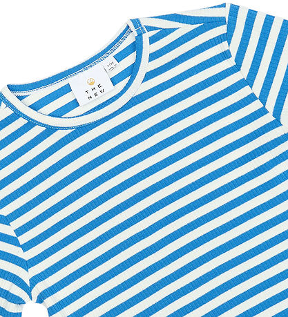 The New Blouse - Rib - TnMoore - Campanula Striped