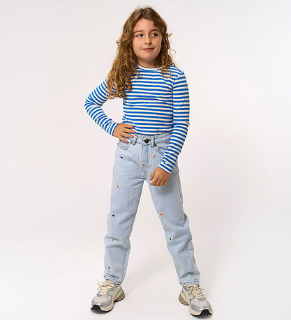 The New Blouse - Rib - TnMoore - Campanula Striped