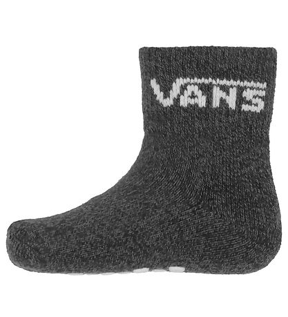 Vans Baby Socks - 2-Pack - Black/Grey