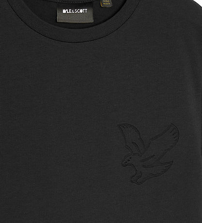 Lyle & Scott T-Shirt - Reliëf Eagle - Jet Black