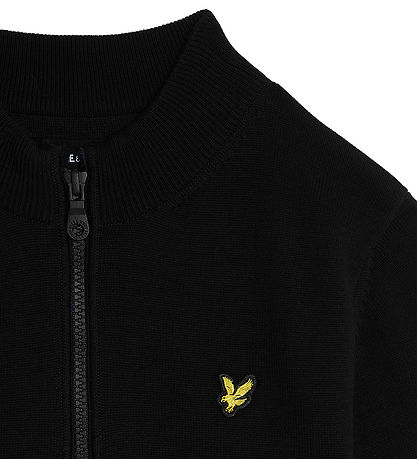 Blouse av. Fermeture éclair Lyle & Scott - Tricoté - Jet Black