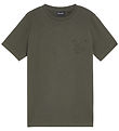Lyle & Scott T-Shirt - Reliëf Eagle - Deep Dieptes