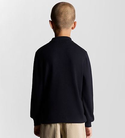 Lyle & Scott Polo shirt - Knitted - Dark Navy