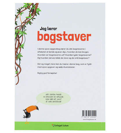 Forlaget Tukan Aktivitetsbok - Jag undervisar Bokstäver - Dansk