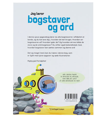Forlaget Tukan Aktivitetsbok - Jag lär mig Bokstäver och ord - D