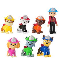 Paw Patrol Toy Figures - 7 pcs - Fire Rescue Team Pack