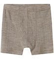 Name It Boxershorts - Wolle - Rib - NmmWang - Satellit
