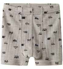 Name It Boxershorts - Ull - Rib - NmmWang - Nacreous Cloud/Small
