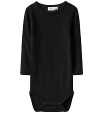 Name It Body l/ä - Ull - Nej - Rib - NbnWax - Black