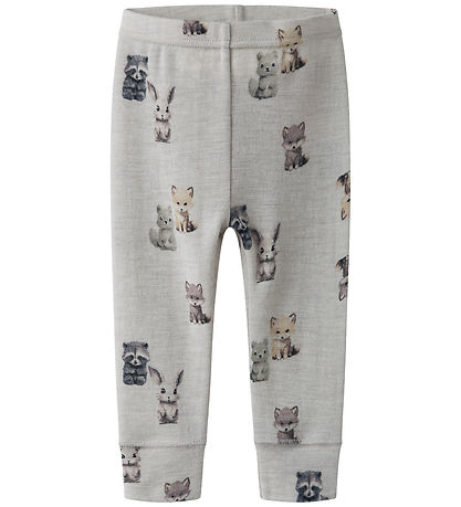 Name It Leggings - Wol - NbmWang - Micro Chip/Forest Animals