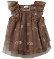 Sofie Schnoor Kjole - Tyll - BlossomSB - Brown m. Glitter