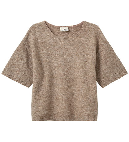 Sofie Schnoor T-Shirt - Gebreid - Cerinsky - Deer Melange