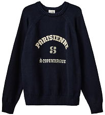 Sofie Schnoor Blouse - Knitted - ParisienneSY - Navy Blue