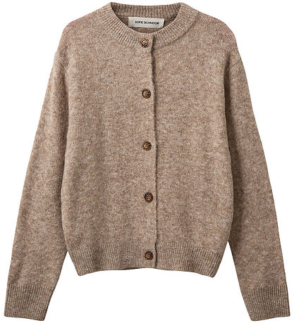 Sofie Schnoor Cardigan - Stickad - MauraSY - Deer Melerad