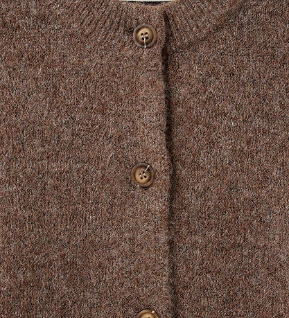 Sofie Schnoor Cardigan - Knitted - MauraSY - Brown Melange